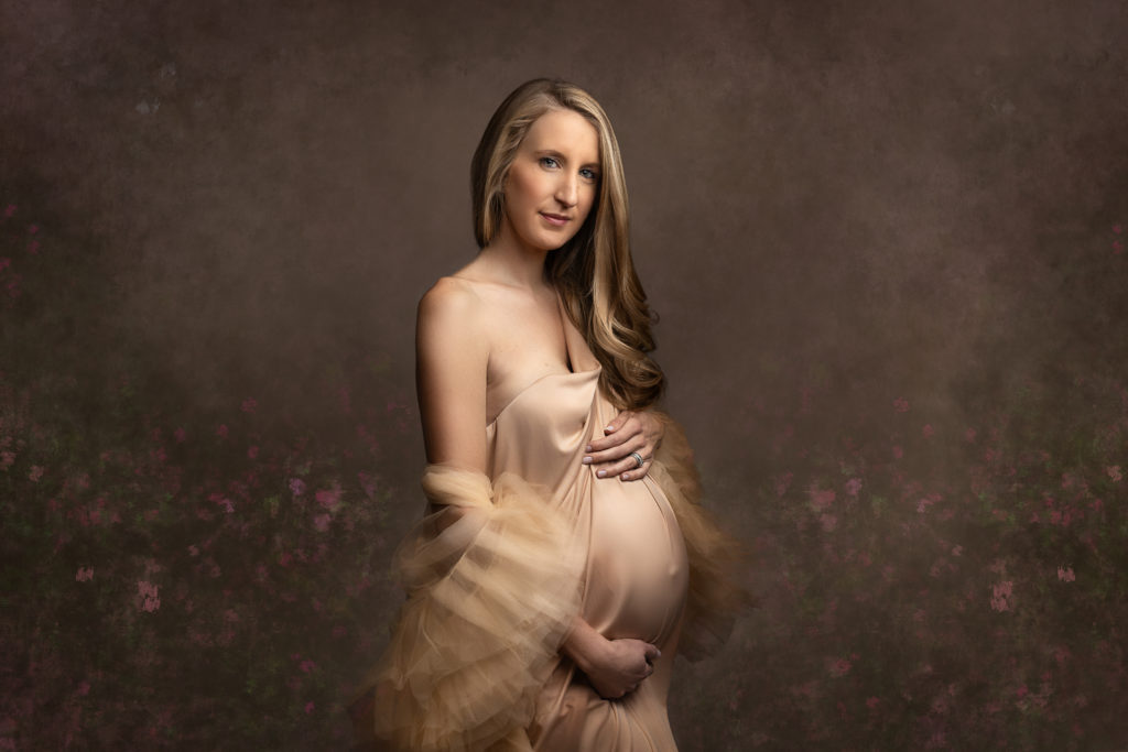 Munster Indiana studio maternity portrait 